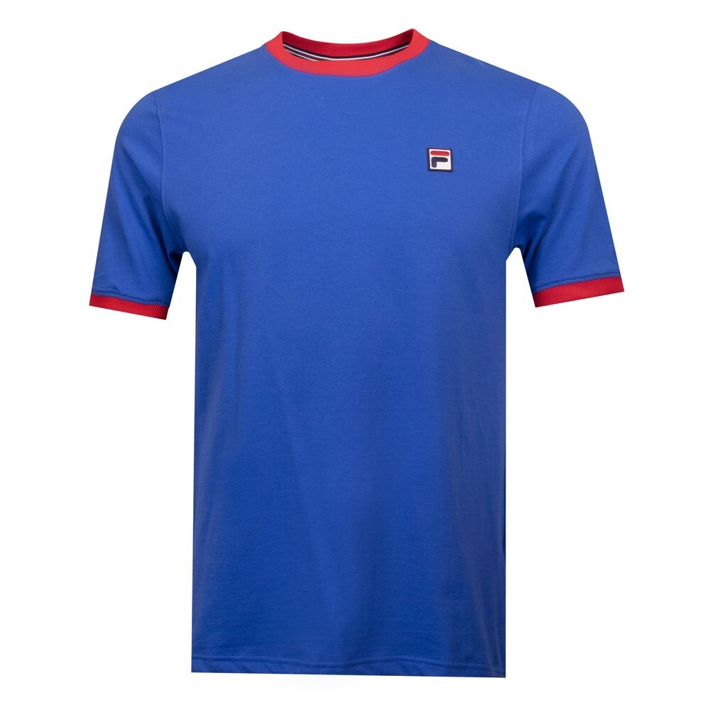 T shirt Fila Vintage Marconi Mare Turco Rosso Fila