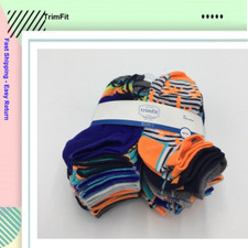 Trimfit Boys' 20 Pair Socks, Multi, Size M/L, Sock Size 7-9