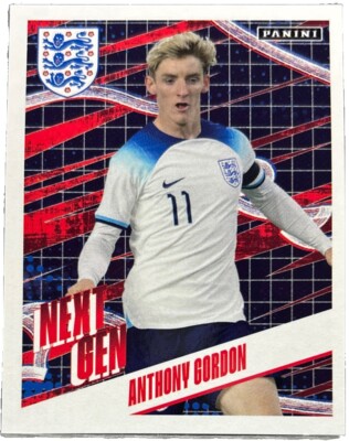 Panini England Tournament Edition 2024 - # 209 - ANTHONY GORDON - Next Gen