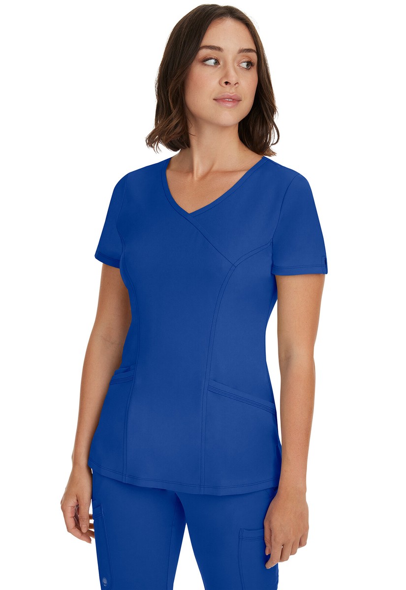 Healing Hands Scrubs HH Works Madison Top 2525 GALBL Galaxy