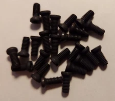 6-40 X 3/8" Blued Hex Allen Head Weaver Style Gunsmith Screws (24-Pcs)