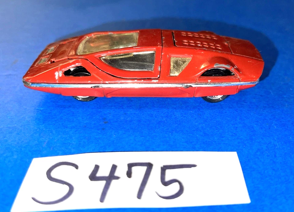 POLITOYS TOYS VINTAGE FERRARI 512 S MODULO M17 DIECAST CAR 1/32 SCALE - Image 3 of 4