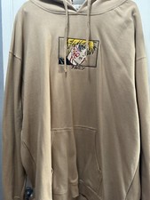 2xl Beige Tan Pullover Hoodie Armin Attack On Titan Anime
