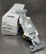 Eaton CSB120W Construction Grade Single Pole Switch
