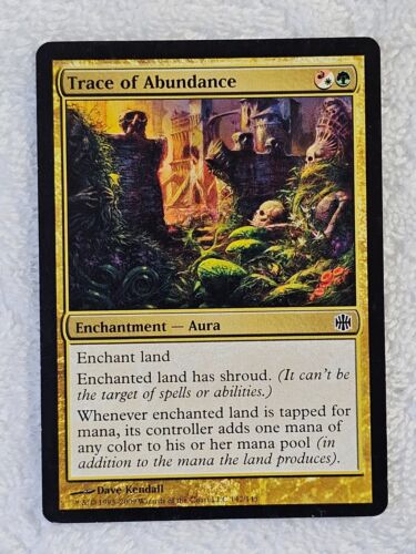 MTG Trace of Abundance - Alara Reborn (ARB) #142 Magic Gathering Card NM - Picture 2 of 6