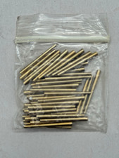 50 Clock Brass Taper Pins, 1" Long, .060" x .095" CM116-34093
