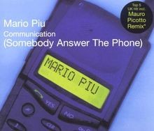 Communication (Somebody Answer von Mario Piu | CD | Zustand gut