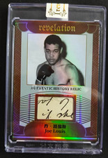 Joe Louis 2025 Eternal 56/99 Patch Revelation Authentic History Relic