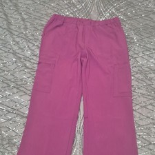 COZYFIT Women's Medical Scrub Set S Purple Polyester/Spandex Solid