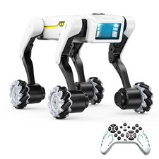 WEACFUS Smart Robot Dog for Kids Ages 6-12, Voice and Remote Control Robotic ...