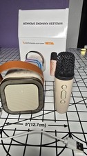 Portable Mini Karaoke Machine Bluetooth Speaker With 1 Microphone