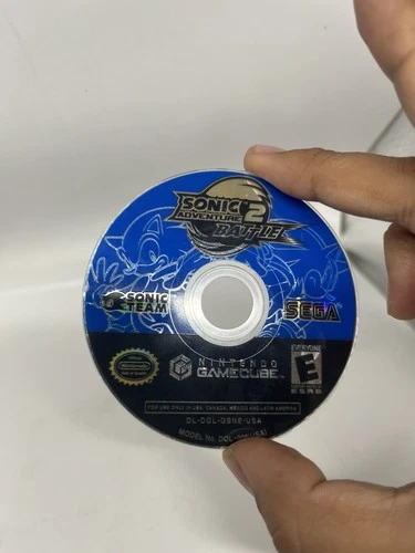 Sonic Adventure 2 Battle Nintendo GameCube Disc Only Tested Working