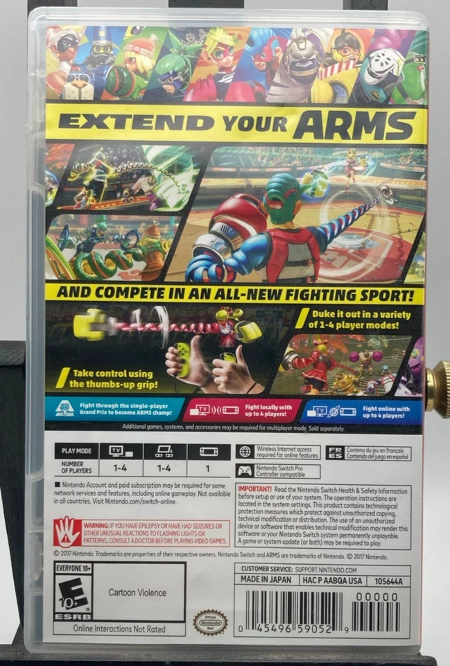 ARMS Nintendo Switch Juego Deportes Lucha Foto 2 de 4