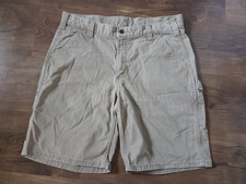Mens Carhartt B21 Size 36 Relaxed Fit Carpenter Shorts 100245-253 Brown READ