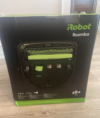 iRobot Roomba s9+ Robotic Vacuum Cleaner Automatic Dirt Disposal Wi-Fi