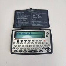 Franklin Merriam Webster MWD-460A Electronic Dictionary-Thesaurus Tested Works