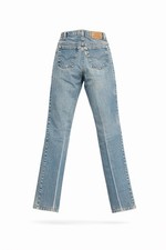 Vintage 70s Levi's Women's White Tab Denim Jeans Size 7 Made in the USA