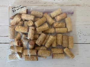 Lot of 50 Unbranded Wine Corks - Great for DIY Craft or Art Supplies