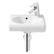 Roca Meridian-N Compact 350mm Cloakroom Basin  1 Tap Hole  A327249000