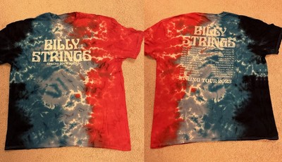Billy Strings Xl Tie Dye Tour 2023 Concert AOP 3D Shirt Unisex S-5XL 04UR5