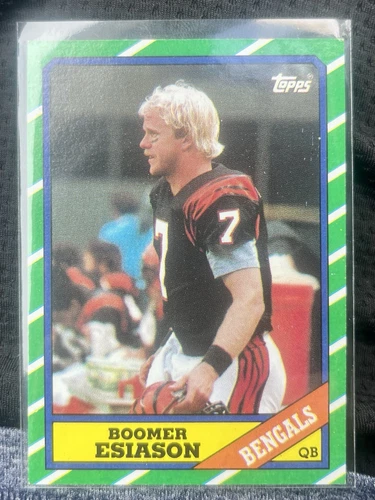 1986 Topps Boomer Esiason #255 Rookie Card Cincinnati Bengals RC Maryland QB 🏈