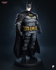 Batman Toon 1/6 FanArt Figure Statue Unpainted 3d Print Unassembled