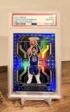 2021-22 PRIZM JONATHAN KUMINGA ROOKIE RC NBA 75th PRIZM GRADED PSA 10 GEM MINT