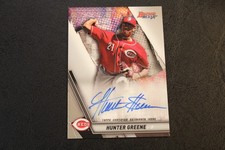 2019 Bowman's Best - Rookie - Autograph - Hunter Green - Card # B19-HG