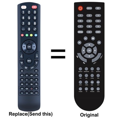New Replacement Remote Control For Auralic Aries Streaming Network Player RC-1