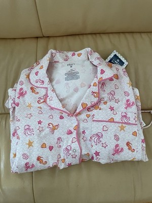 Roller Rabbit x Target - Women's Sea Life Pajama Set Pink Long Sleeve XXS