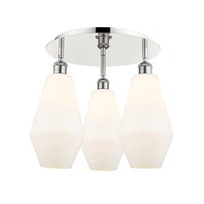 Innovations Lighting 516-3C-15-19 Cindyrella Flush Cindyrella 3 - Polished