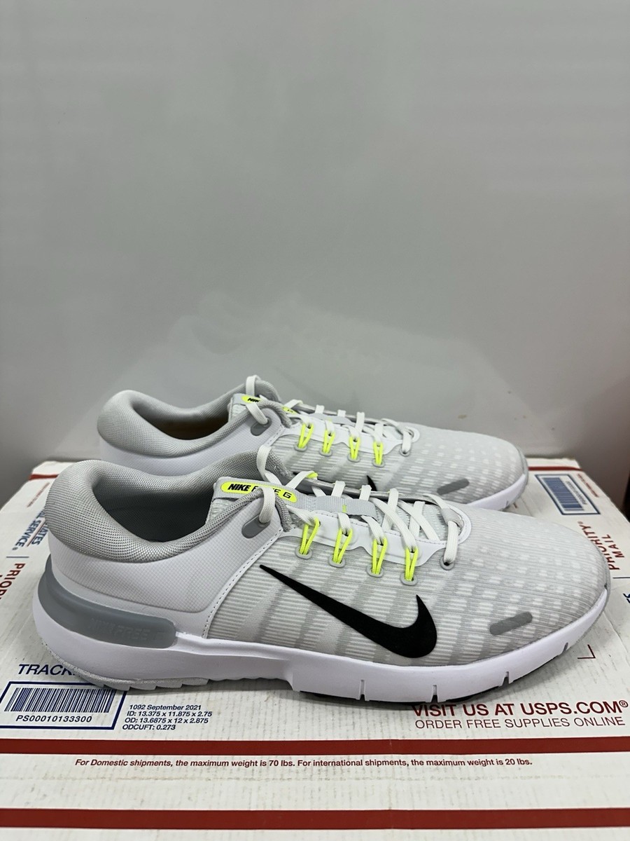 Size 12 - Nike Free Golf Next Nature Wide White Black for sale