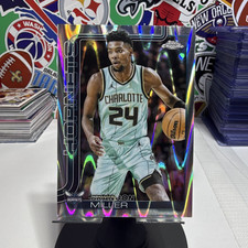 Topps 2024-25 Chrome Brandon Miller #89 Charlotte Hornets Rookie NBA Card