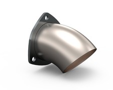 Quick Time Exhaust Turn Down Bolt-on 3-12 In Diameter 3-bolt Adjustable 11350 Quick Time Exhaust Turn Down Bolt-on 3-12 In Diameter 3-bolt Adjustable 11350