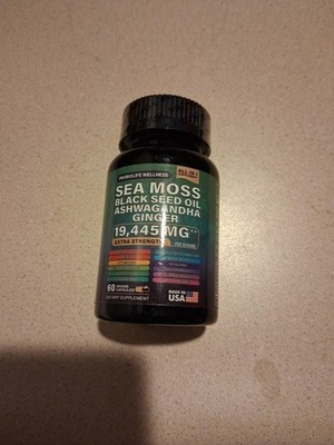 Sea Moss  multivitamin and Shilajit combo,  Wound repair Arthritis help