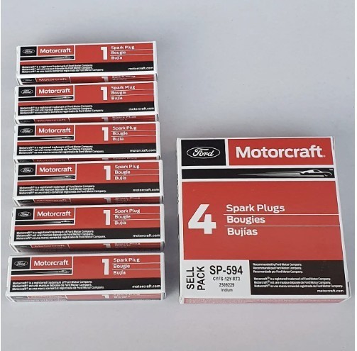 Set of 6 New Genuine OEM Motorcraft SP-594 Iridium Spark Plugs OEM SP578 SP542