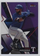 2018 Topps Finest Purple Refractor 64/250 Nomar Mazara #20 0c4