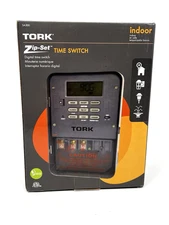 TORK SYLVANIA SA300 ZIP-SET Digital Industrial Timer 40A 120V Switch UNTESTED