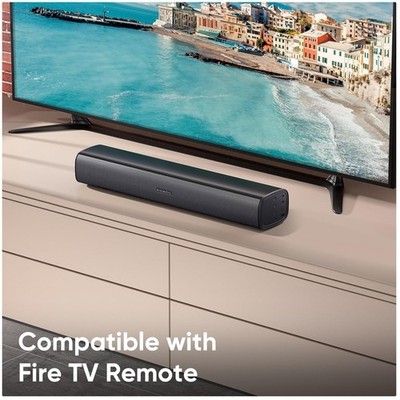 TV Sound Bar with Bass Reflector, Wall Mountable