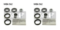 Skf 2X Radnabe Radlagersatz Hinterachse FüR Fiat 500 126 Seat 600 D 126P 126