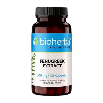 BioHerba Bockshornklee Extrakt 400mg, 100 Kapseln