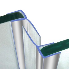 Vertical Shower Seals Sold in Pairs Used on Screens or Doors 15 or 25mm Back