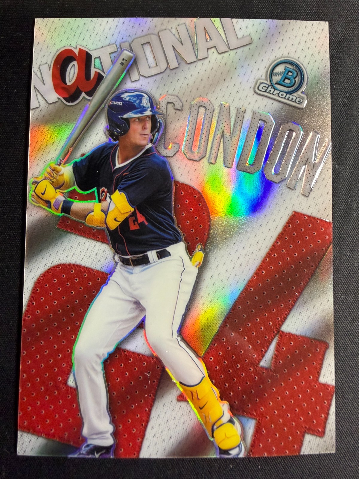 2026 Bowman Charlie Condon Patchwork SSP #P-21 Colorado Rockies CASE HIT SSP