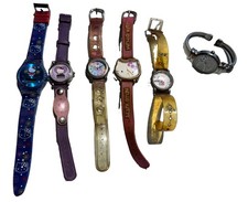 Vtg Sanrio Hello Kitty Kids Watch Lot 6 Parts...