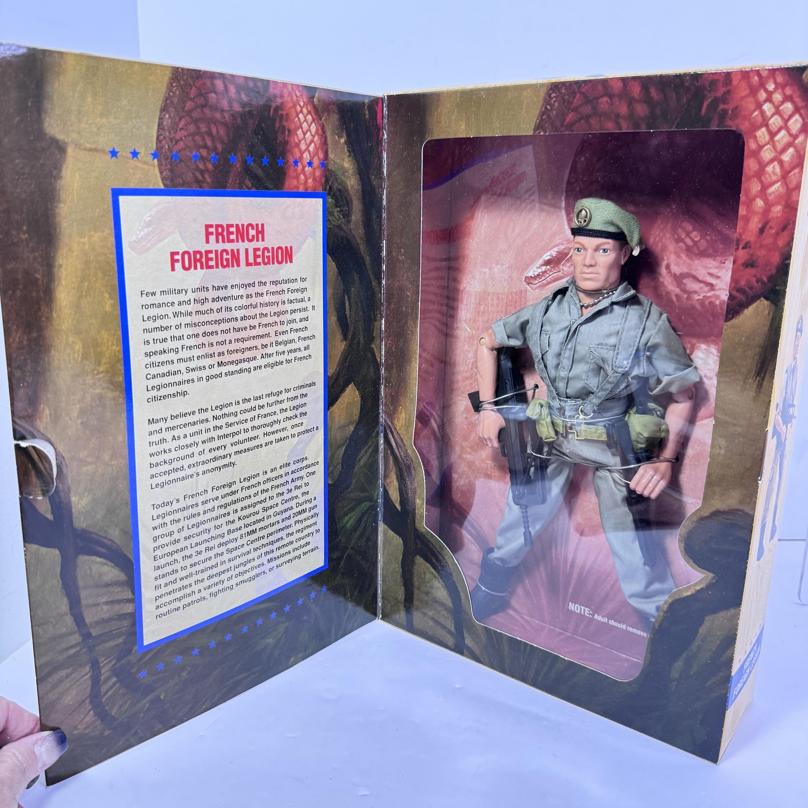 1997 GI Joe French Foreign Legion 12” Action Figure Kenner Sealed Box READ