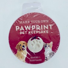 NWT Modern Expressions Pawprint Pet Keepsake Christmas Ornament Kit