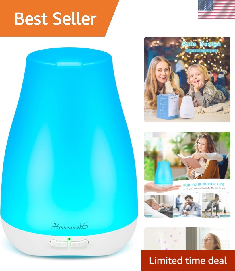 Diffuser With Auto Shut-off &ndash; Perfect For Home & Travel
