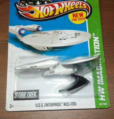 2013 Hot Wheels HW Imagination Future Fleet - Star Trek USS Enterprise NCC-1701