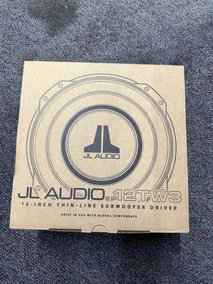 JL Audio 12TW3-D4 1-Way 12in. Car Subwoofer