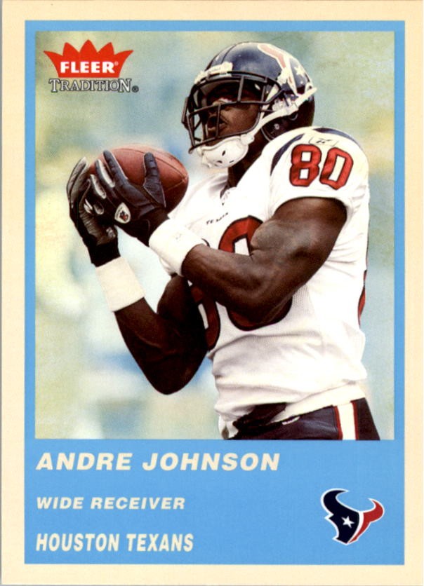 2004 Fleer Tradition Blue #84 Andre Johnson - FB